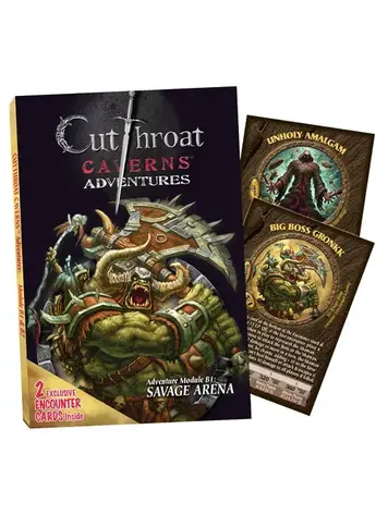 Vintage Cutthroat Caverns Adventures B1 Savage Arena (2010)