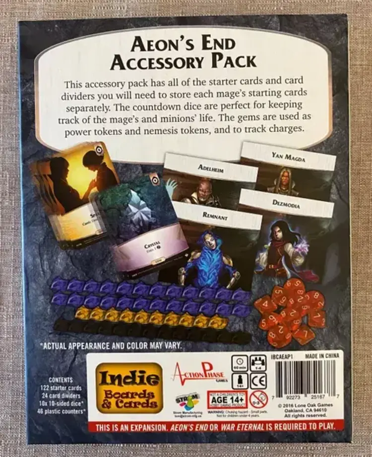 Indie boards & cards Aeon's End DBG: Accessory Pack