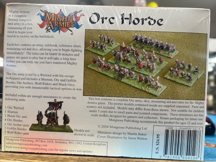 Vintage Mighty Armies: Orcs (2004)
