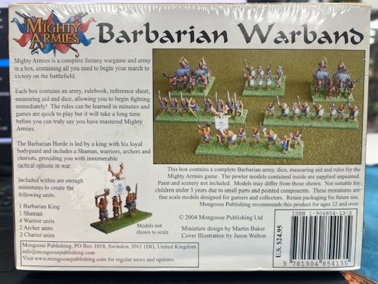 Vintage Mighty Armies: Barbarians (2004)