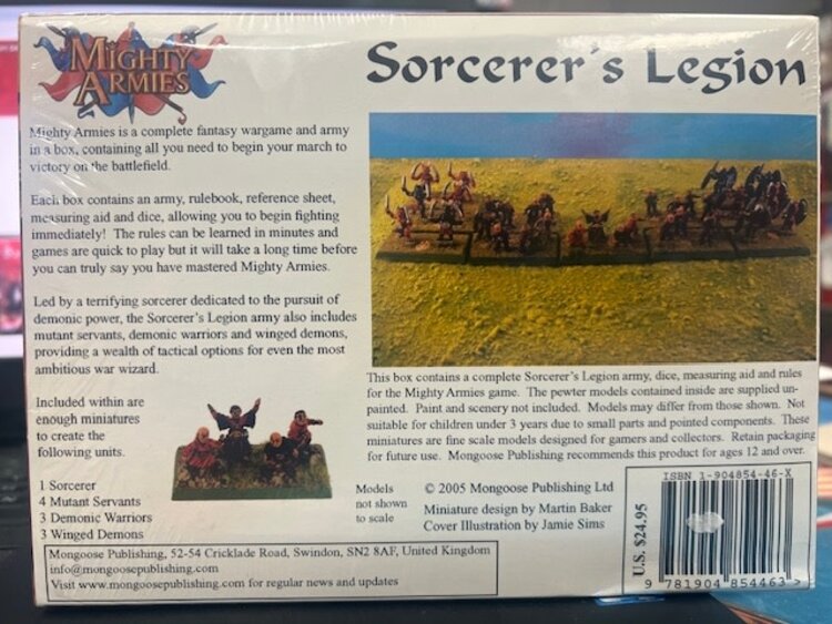 Vintage Mighty Armies: Sorcerer's Legion (2005)
