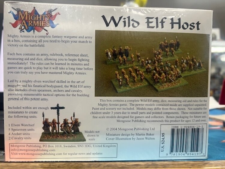 Vintage Mighty Armies: Wild Elves (2004)