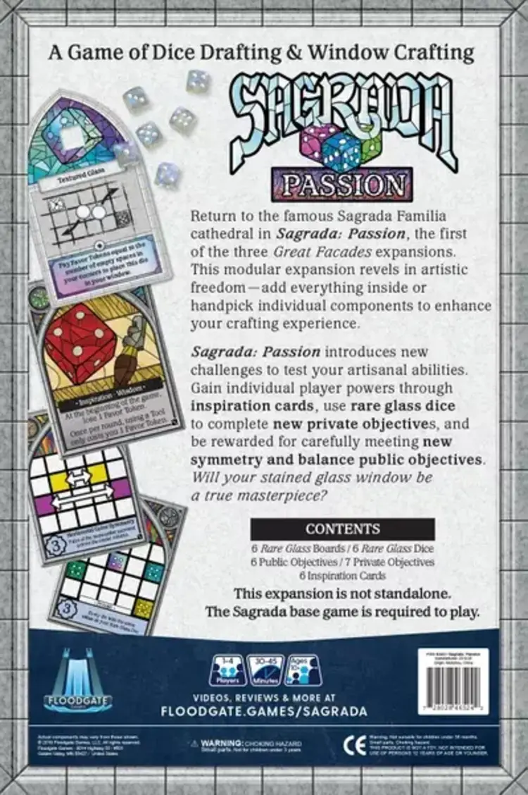 Vintage Sagrada Bundle (Base & Passion Opened, like new)