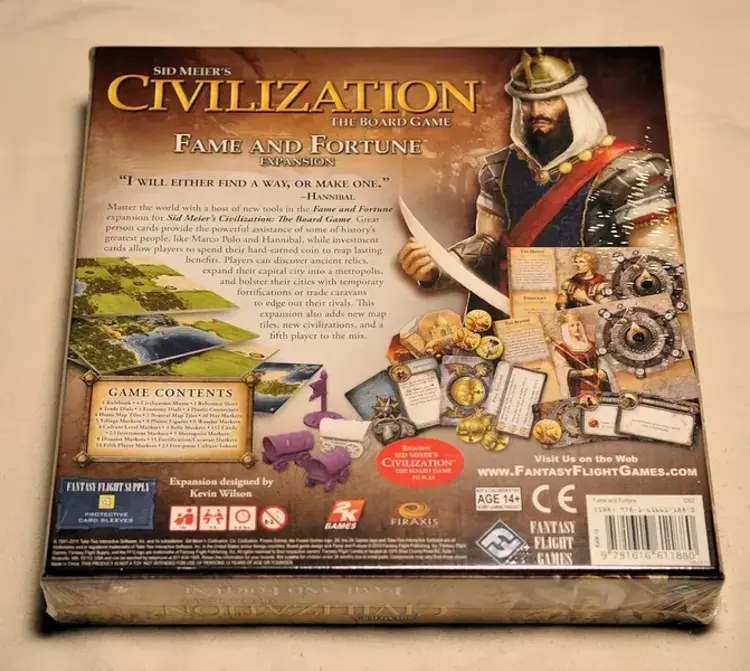 Vintage Civilization: Fame and Fortune Expansion (2011)