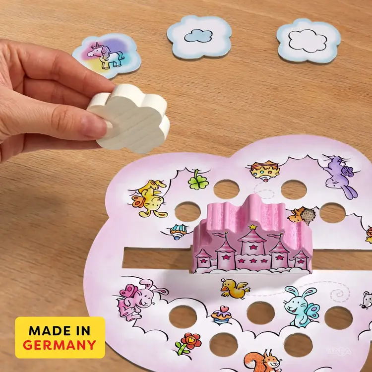 Haba Unicorn Glitterluck: Cloud Stacking
