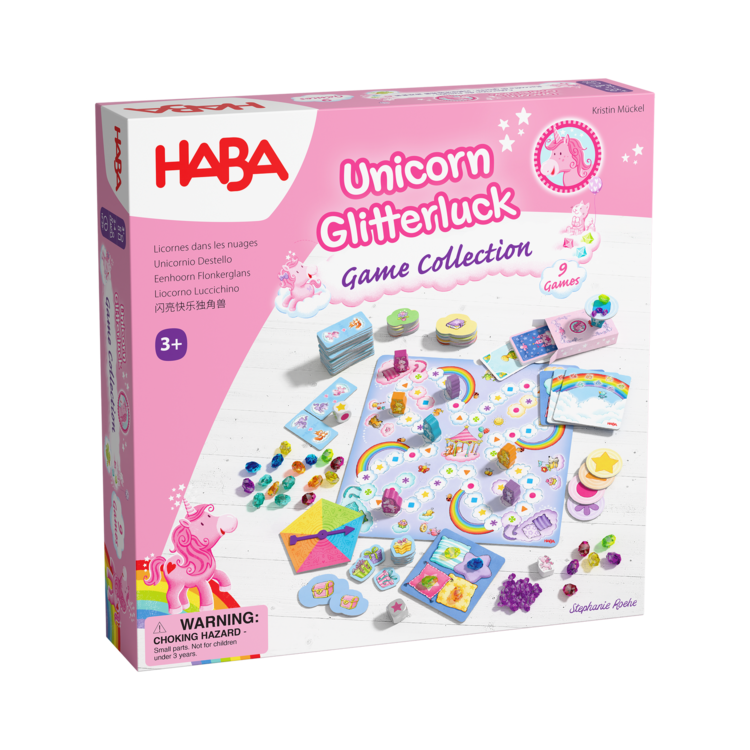 Haba Unicorn Glitterluck Game Collection