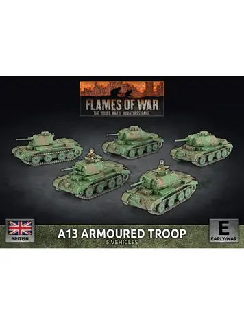 Flames of War FOW: A13 Armoured Troop (Early War)