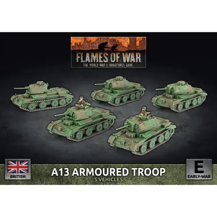 Flames of War FOW: A13 Armoured Troop (Early War)
