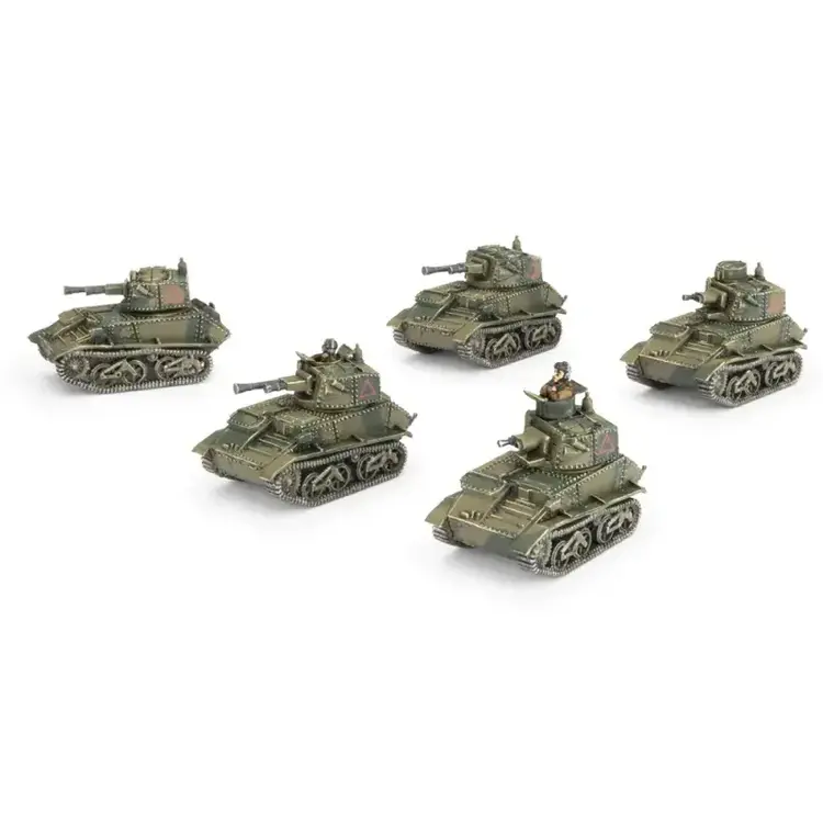 Flames of War FOW: Light MK VI Armoured Troop British (Early War)