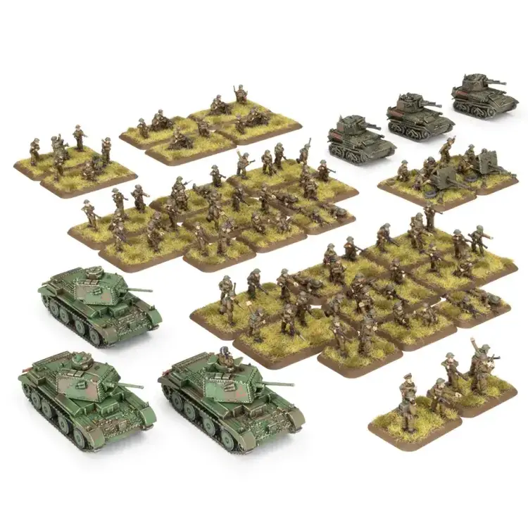 Flames of War FOW: British Starter Force, Blitzkrieg Rifle Company (Early War)