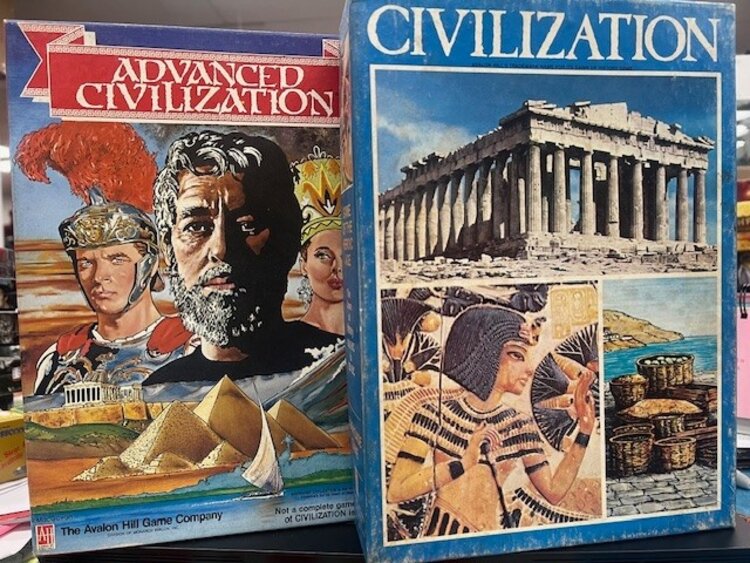 Vintage Advanced Civilization (1991) & Civilization (1982) Bundle