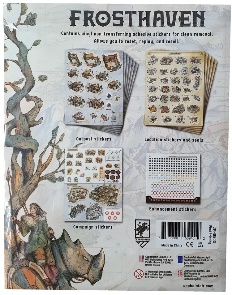 Frosthaven stickers