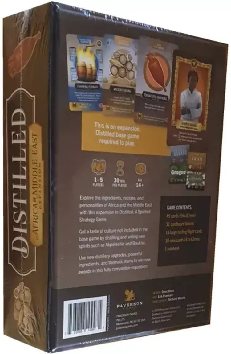Paverson Games Distilled: Africa & Middle East Expansion