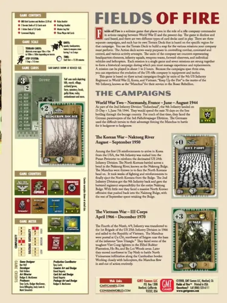 Vintage Fields of Fire: 9th Infantry WWII Korea-Vietnam (2008)