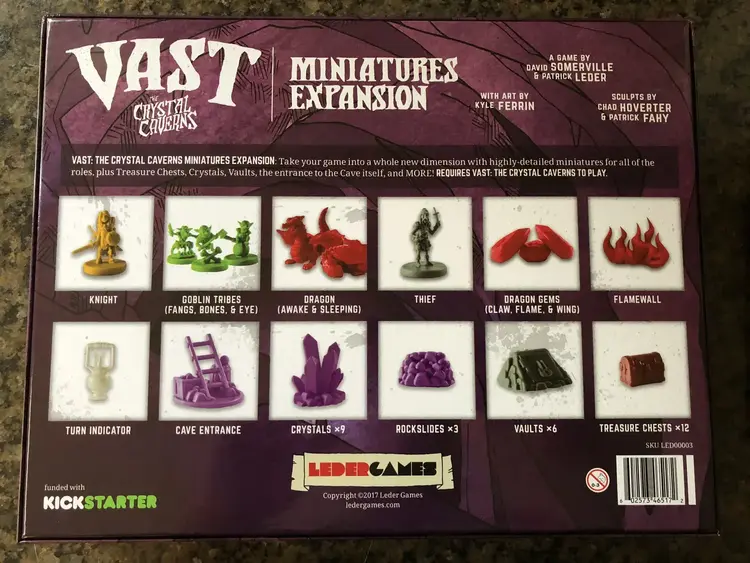 Vintage Vast The Crystal Caverns Miniatures exp (2017)