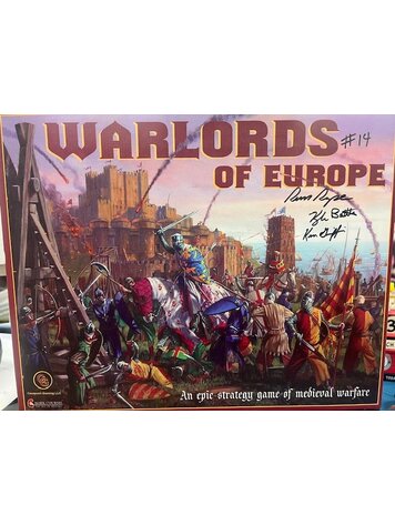 Vintage Warlords of Europe (Pre-owned, signed copy) (2009)