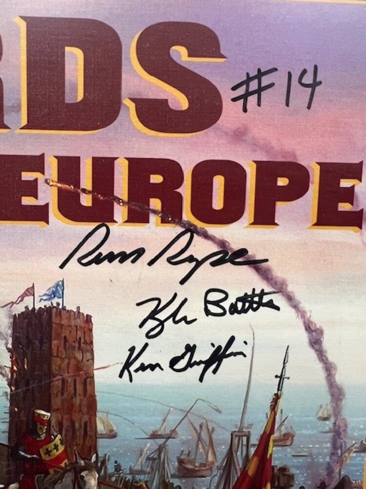 Vintage Warlords of Europe (Pre-owned, signed copy) (2009)