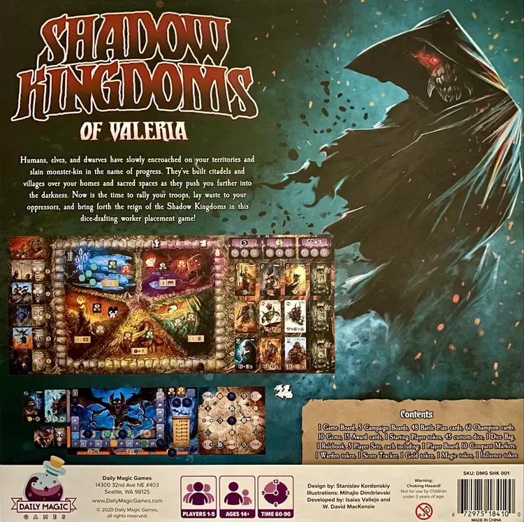 Vintage Shadow Kingdoms (Pre-Owned, NEW, unpunched) (2021)