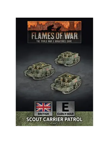 Flames of War FOW: Scout Carrier Patrol British (Early War)