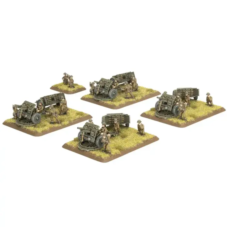 Flames of War FOW: 18/25 PDR Field Troop British (Early War)