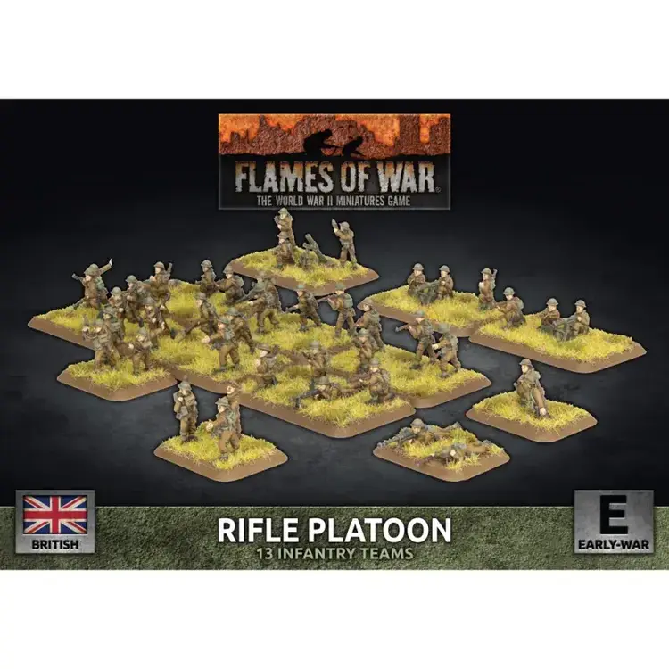 Flames of War FOW: Rifle Platoon British (Early War)