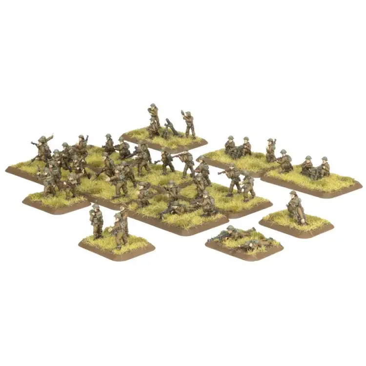 Flames of War FOW: Rifle Platoon British (Early War)