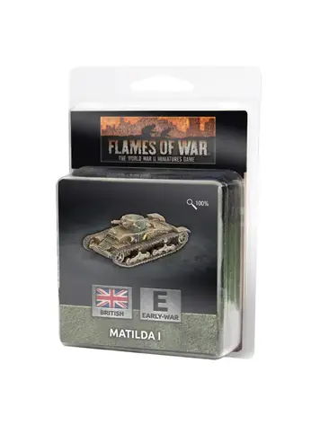 Flames of War FOW: Matilda I British (Early War)