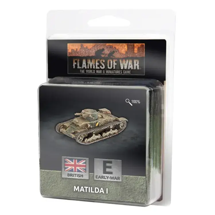 Flames of War FOW: Matilda I British (Early War)