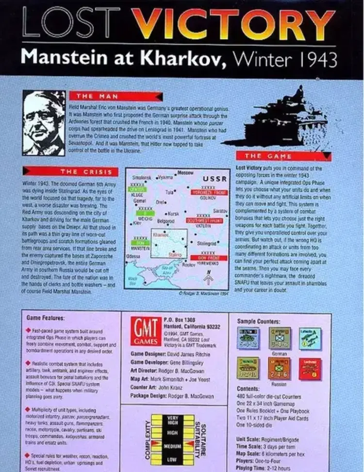 Vintage Lost Victory (1994)