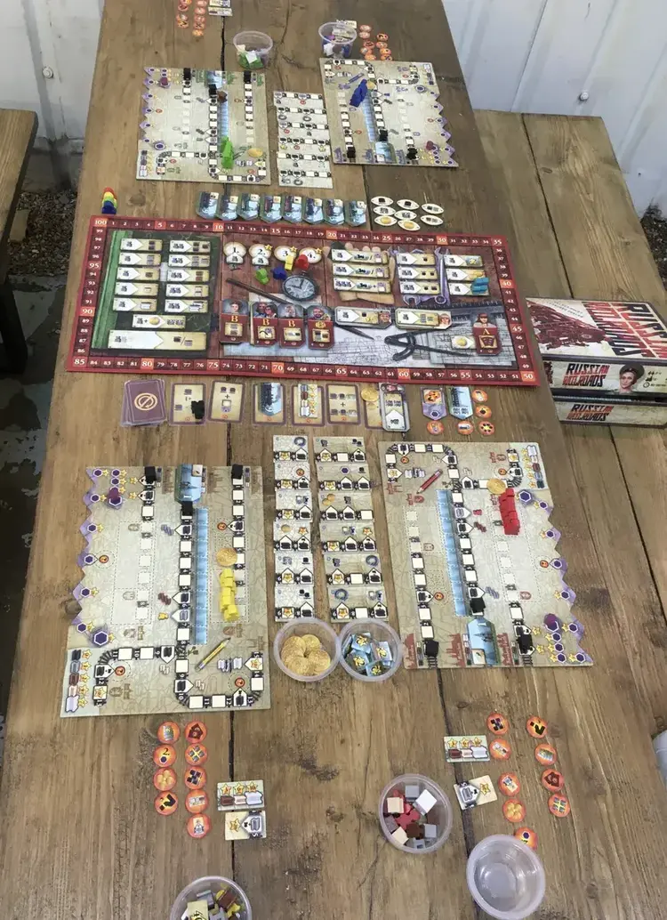 Vintage Russian Railroads (Pre-owned, NEW, unpunched, box damaged) (2013)