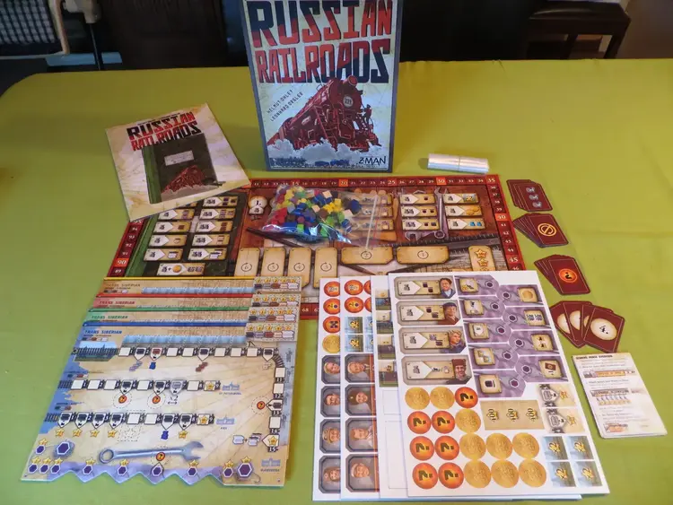 Vintage Russian Railroads (Pre-owned, NEW, unpunched, box damaged) (2013)