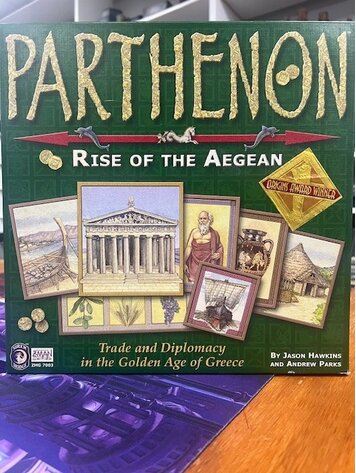 Vintage Parthenon: Rise of the Aegean (Pre-owned, NEW, unpunched, signed) (2005)