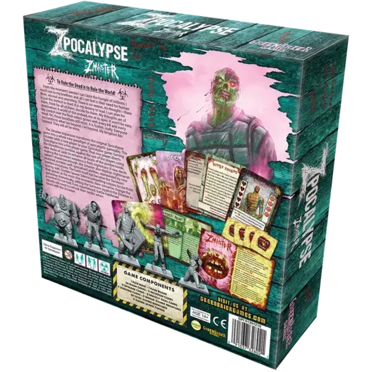 Greenbrier games Zpocalypse: Z Master 5th player exp.