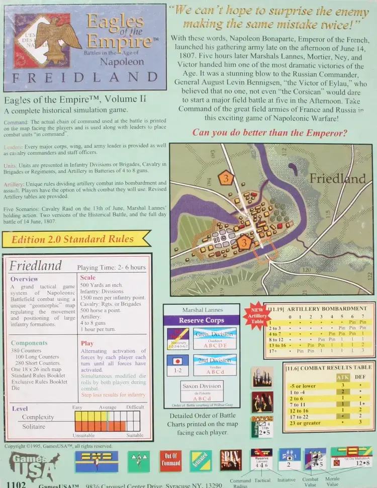 Vintage Eagles of the Empire: Friedland Vol II (1995)