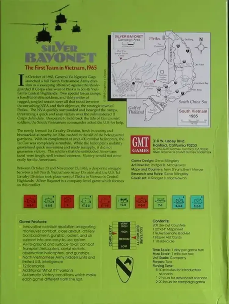 Vintage Silver Bayonet, The First Team in Vietnam (1990)