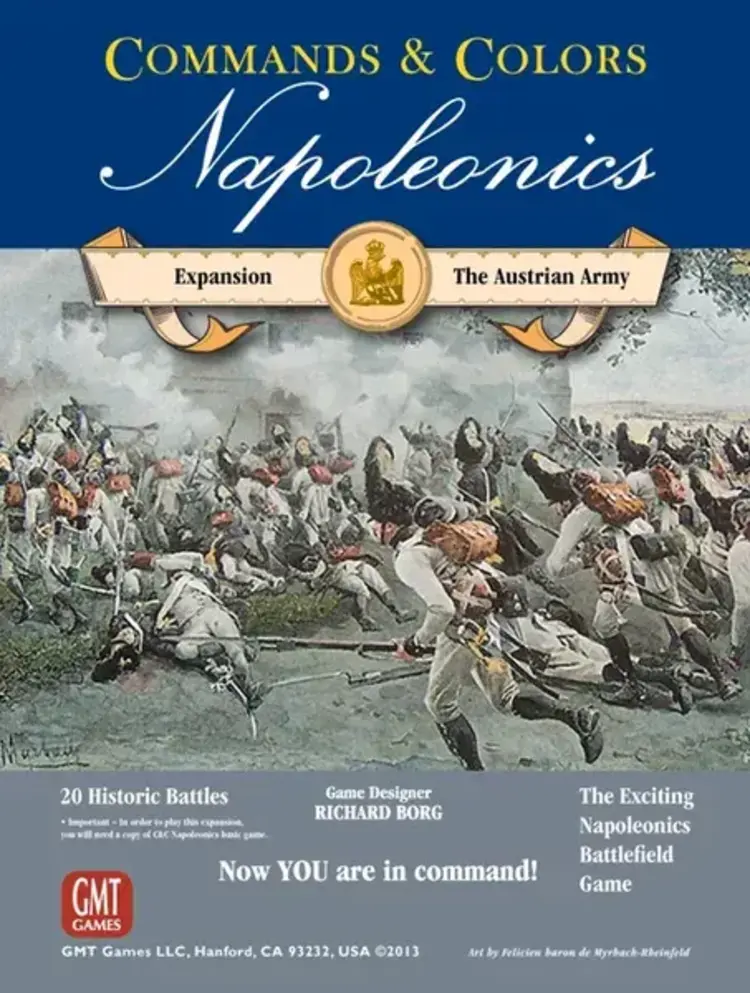 Vintage Commands & Colors: Napoleonics Expansion, the Austrian Army (2013)