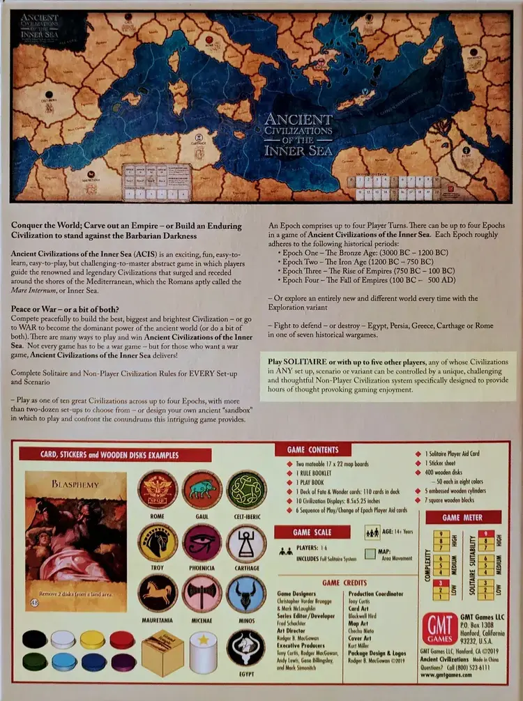 Vintage Ancient Civilizations of the Inner Sea (2019)