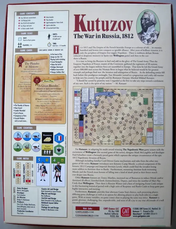 Vintage Kutuzov, The War in Russia, 1812 (2008)
