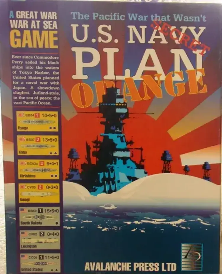 Vintage A Great War at Sea: U.S. Navy  Plan Orange (1998)