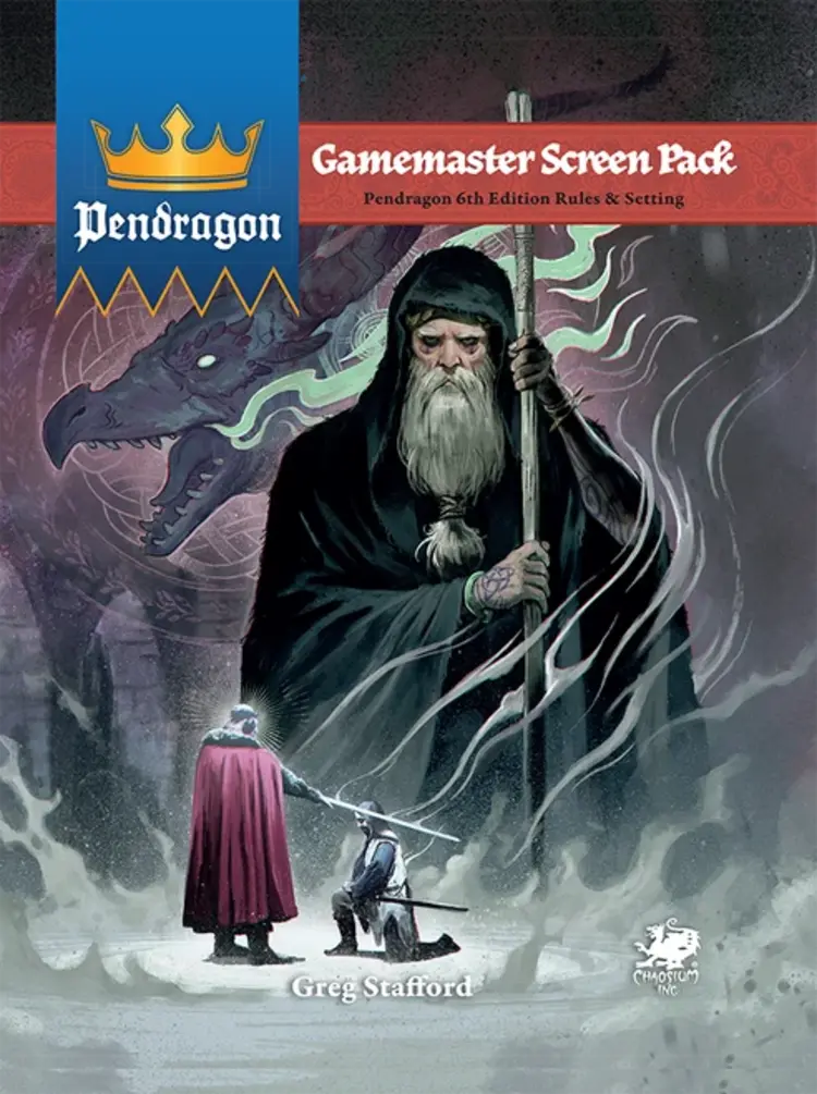 Chaosium Pendragon Gamemaster Screen Pack