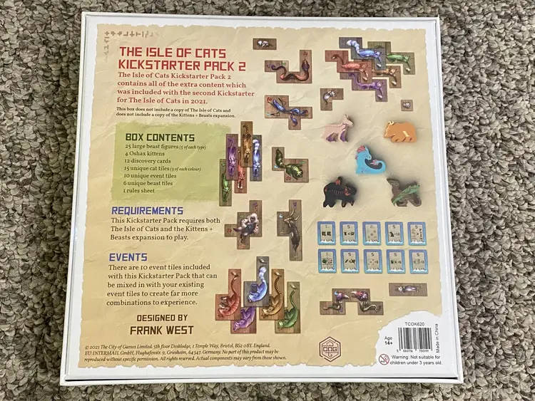 Vintage The Isle of Cats: Kickstarter Pack 2 (2022)