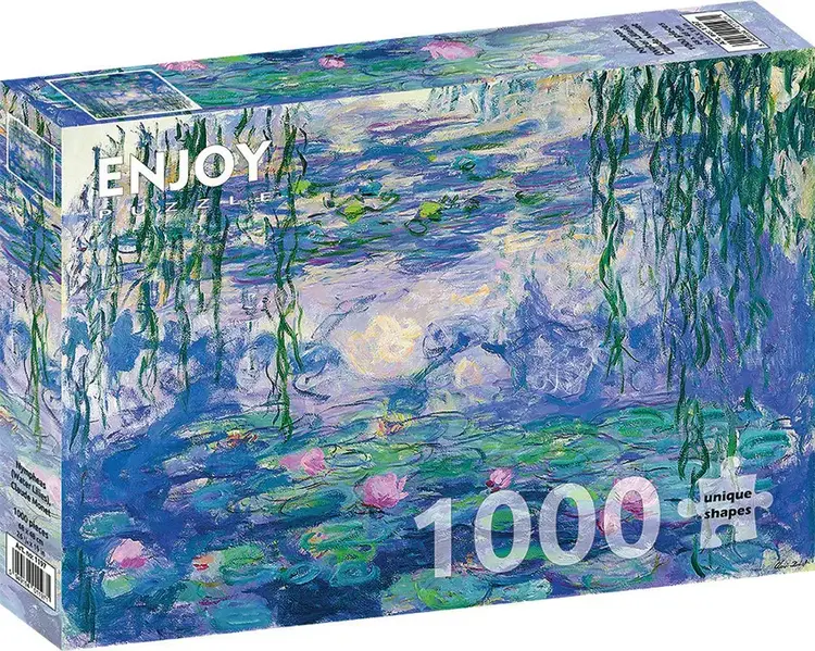 Outset Nympheas (Water Lilies), Claude Monet puzzle (1000 pc)