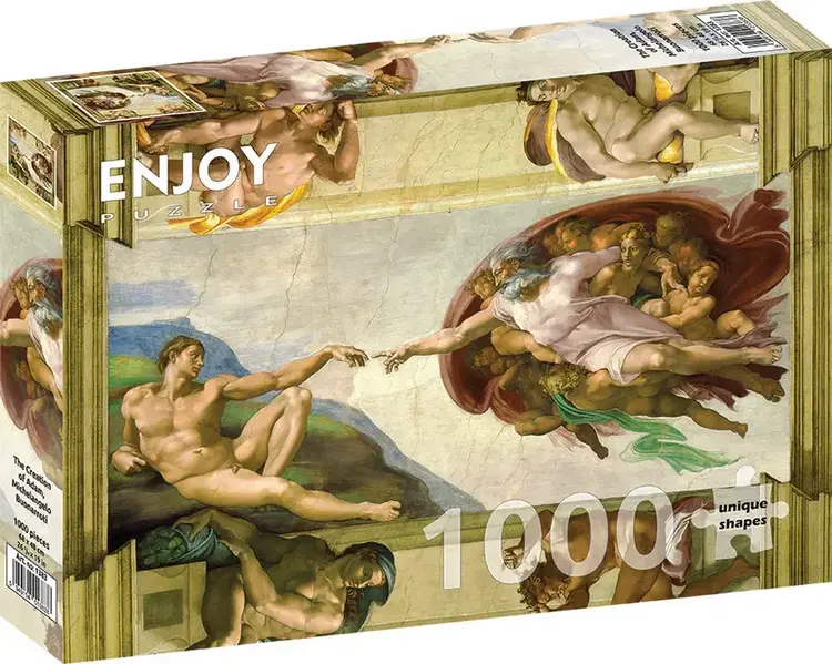 Outset The Creation of Adam, Michelangelo Buonarroti puzzle (1000 pc)