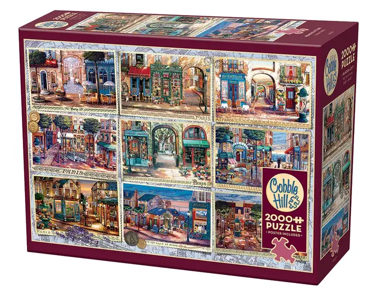 Cobble Hill Memories of Paris, Puzzle (2000 pcs)