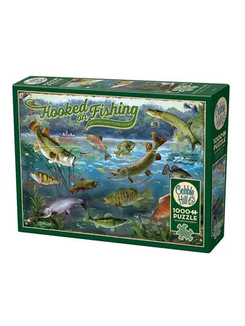 Cobble Hill Hooked on Fishing Puzzle (1000 pcs)