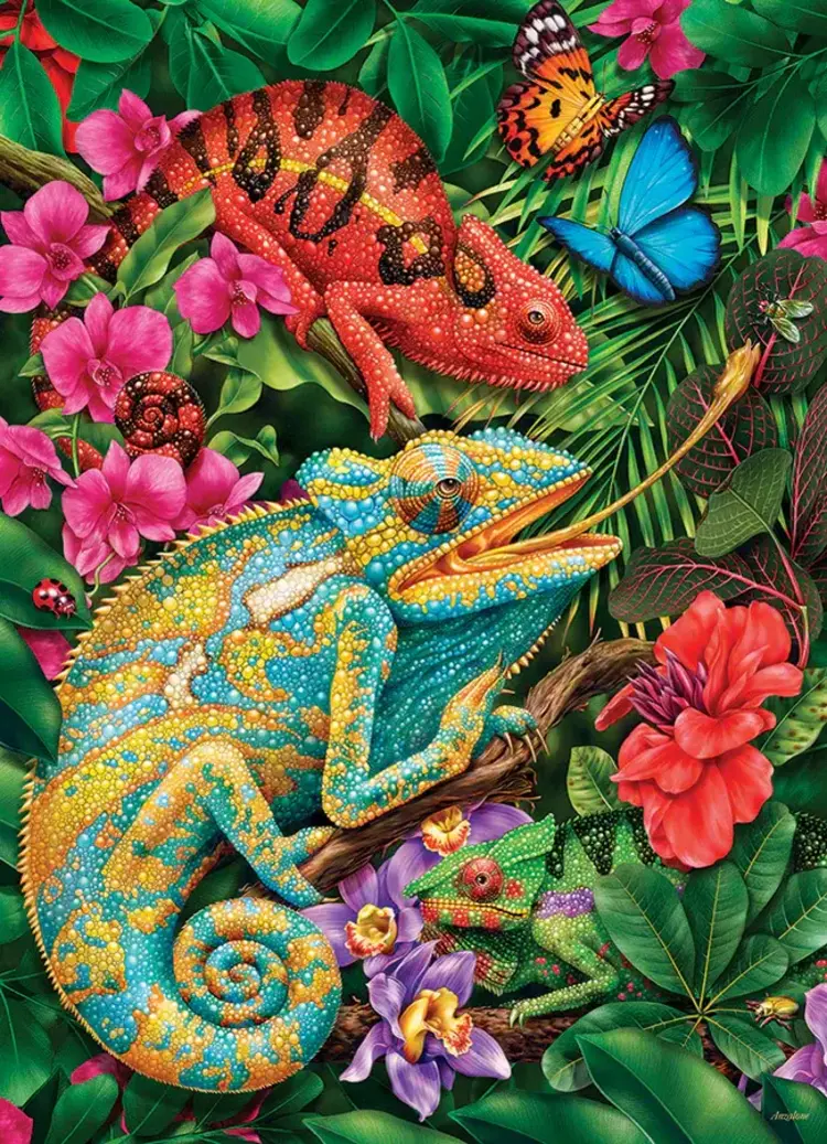 Cobble Hill Karma Chameleon Puzzle (1000 pcs)