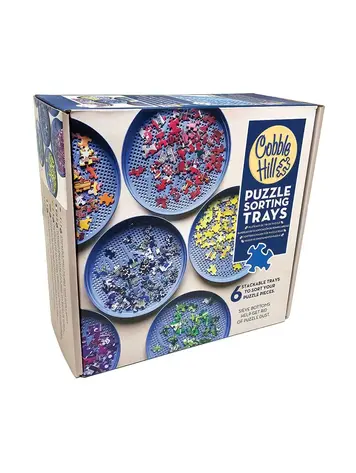 Cobble Hill Puzzle Sorting Trays (6 stackable trays)
