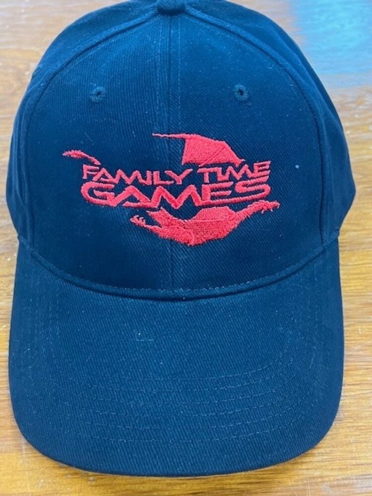 Family Time Games  Hat Black/Red