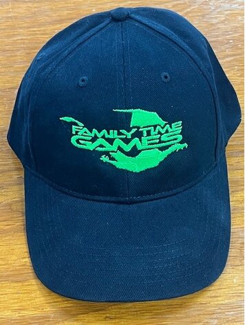 Family Time Games Hat Black/Lime