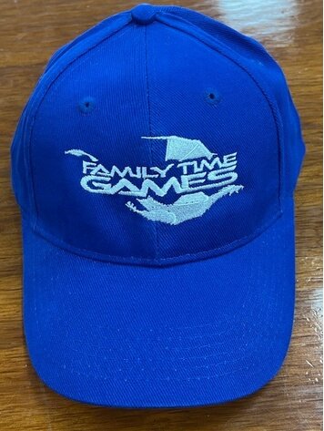 Family Time Games  Hat Blue/White